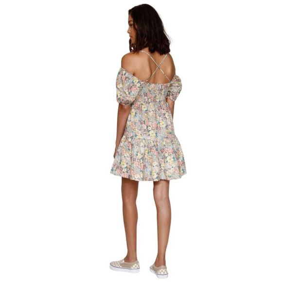 NWT Heartloom Earth Floral Kendra Mini Dress - Picture 3 of 8